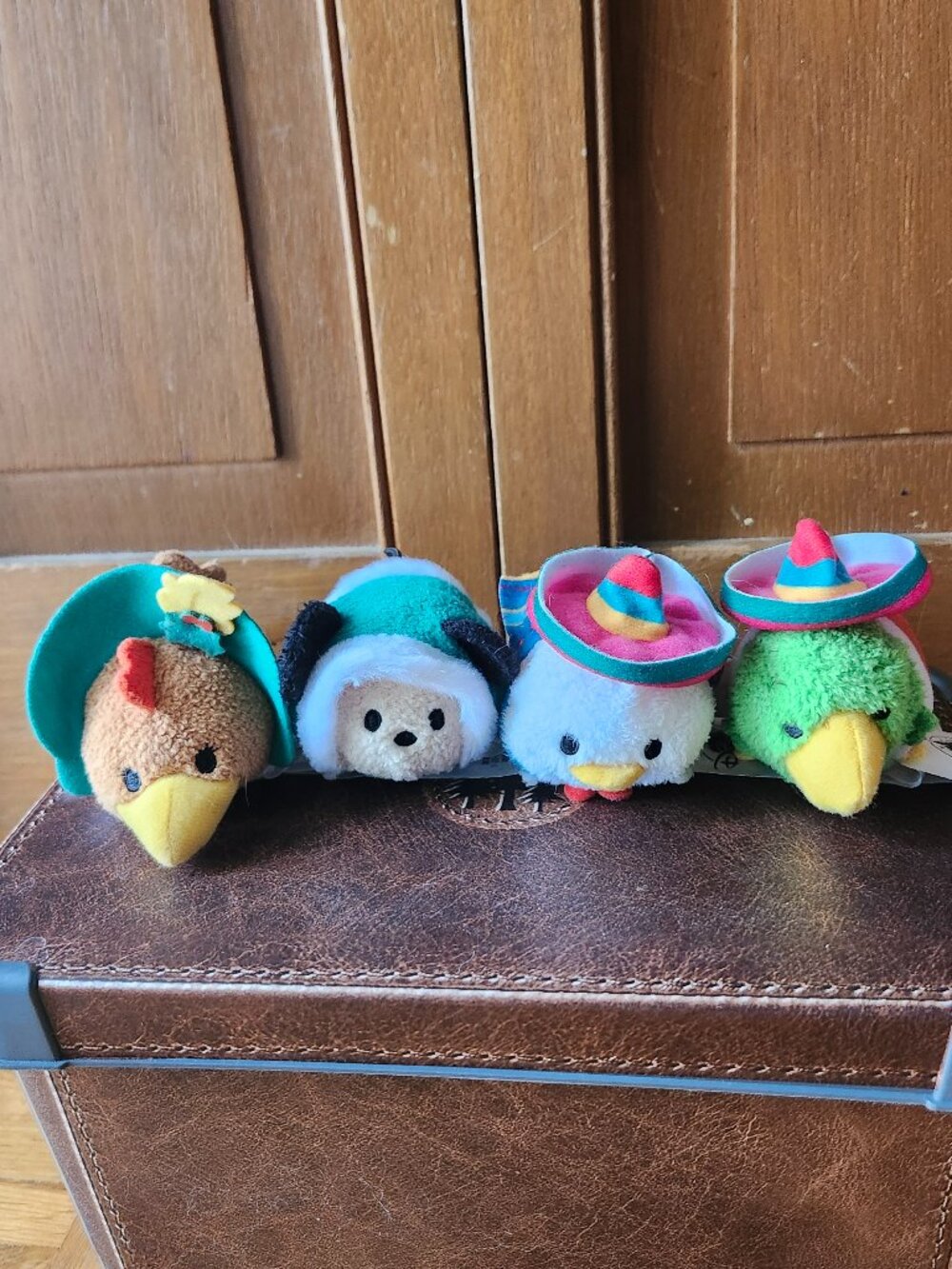 Disney Tsum Tsum Mini Plush Donald Duck, Mickey Mouse, José Carioca, Clara Cluck